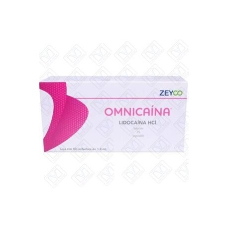 OMNICAÍNA (Lidocaina HCI 2%) Zeyco