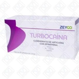 TURBOCAÍNA ARTICAÍNA HCl 4% / EPINEFRINA 1:100,000 Zeyco